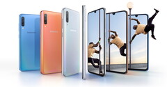The new Galaxy A70. (Source: Samsung)