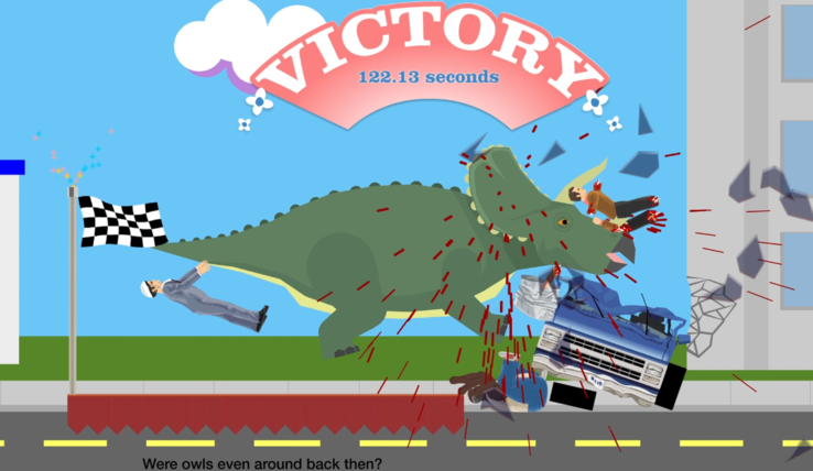 Happy Wheels gives players access to more than five million user-created levels, ranging from obstacle courses to considerably stranger community creations.