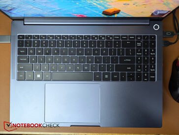 Our A16 Pro's keyboard