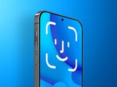 iPhone with under-screen Face ID concept. (Image source: MacRumors) 