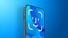 iPhone with under-screen Face ID concept. (Image source: MacRumors) 