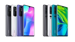 The global versions of the Mi Note 10 series can now be upgraded to MIUI 12. (Image source: Xiaomi)