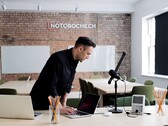 Our author in a fictional Notebookcheck office (picture source: generated by Vidu.com)