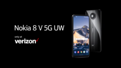 Nokia introduces the 8 V 5G UW. (Source: Nokia)