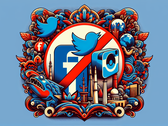 Age-restricted social media access legislation push in Indonesia (Image source: Generated using DALL·E 3)