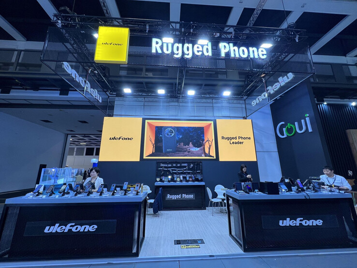 The Ulefone IFA 2023 booth...