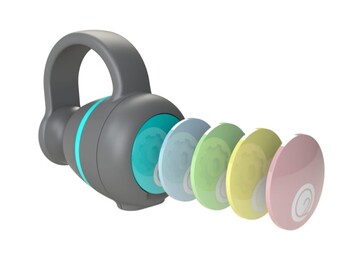 Swappable faceplates allow users to customize their OxiWear. (Image source: OxiWear)