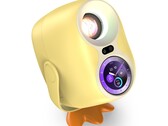 The Acer C350e Full HD portable projector comes in a cute duckling-like color scheme.