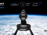 The T-Rex 2 goes on a "space ride". (Source: Amazfit)