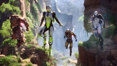 Player models in Anthem are on display (Image source: Microsoft Xbox Gaming)