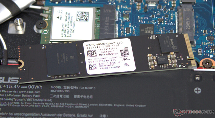 A PCIe 4 SSD serves as the system drive.