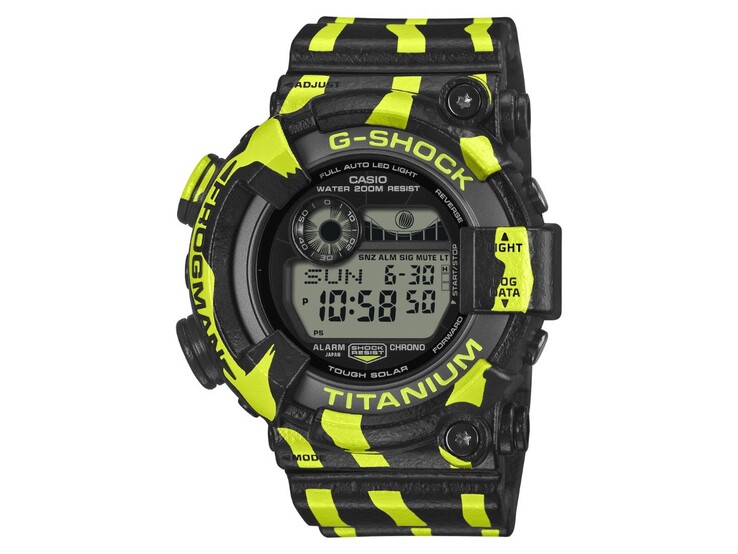 The Casio G-Shock Frogman GW-8200TPF-1 watch. (Image source: Casio)