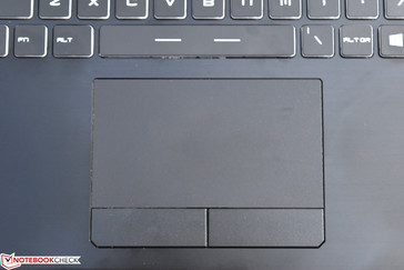 The touchpad is good, though the buttons are quite loud