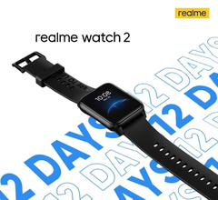 The Realme Watch 2 will have thick bezels, despite appearances to the contrary. (Image source: Realme via Gizmochina)