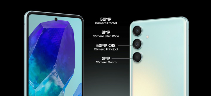 Samsung Galaxy M55 camera specs (image via Samsung)