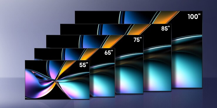 The Hisense U7Q Pro will be available in a range of sizes. (Image source: Hisense)