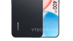 A new &quot;Honor 400&quot; render. (Image source: YTechB)