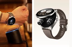 The Huawei Watch Buds 2 packs completely wireless earbuds into a smartwatch.