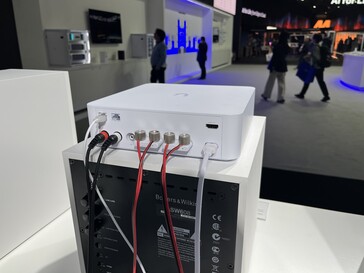 The ports on the back of the Poweramp