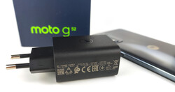 Motorola Moto G52 comes with a charger.