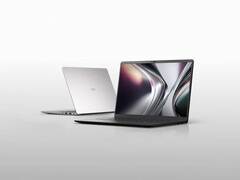 The Wildcat Lake Gram Book laptop has a relatively compact and lightweight design. Pictured: a promo picture showing the two color options.