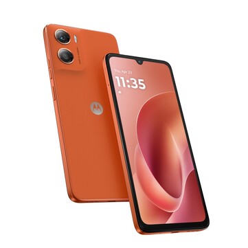 The Moto G06 in Pantone Arabesque. (Image source: Motorola)