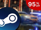 Until March 27, Need for Speed Heat is available on Steam with a 95% discount for $3.50. (Image source: Steam)