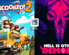 Hell is Other Demons and Overcooked! 2 are now free to download from the Epic Games Store. (Image source: Epic Games)