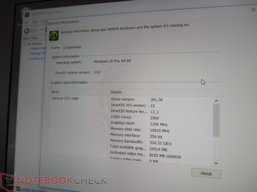 Acer Triton 700 demo notebook with GTX 1080...
