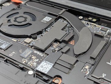 The small cooling solution has us a bit concerned about fan noise which was a sticking point on the original Laptop 13.5