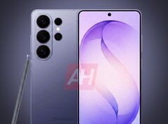 The Samsung Galaxy S26 Ultra appears in allegedly official product images. (Image source: Android Headlines, edited)