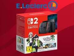 Pokémon Legends: Z-A Switch 2 bundle is shown (Image source: E.Leclerc, Nintendo of America with edits)