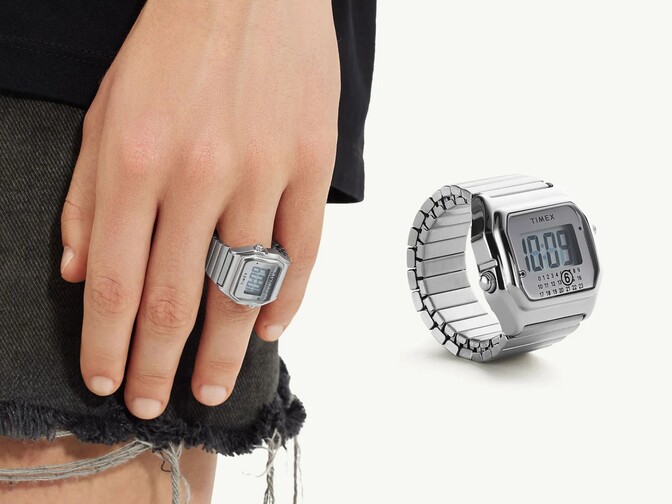 【未使用】Timex × MM6 T80 Ring Watch Size M/L csm_Timex-T80-MM6-