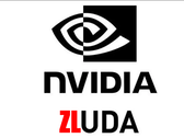 CUDA works on AMD GPUs (Edited Nvidia CUDA logo)