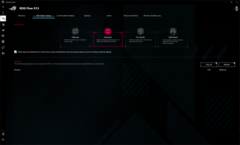 Asus Armory Crate: GPU settings