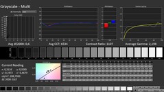 CalMAN: Grayscale (calibrated)