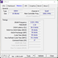 System info: CPU-Z Memory