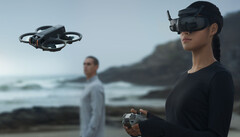 The Avata 2 is much larger than its predecessor. (Image source: DJI)