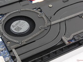 An HP EliteBook's cooling solution. (Image source: Notebookcheck)