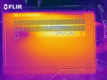 Heat generation bottom side (load)