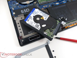 The addition of a HDD comes at the cost of reduced battery capacity in the current models.