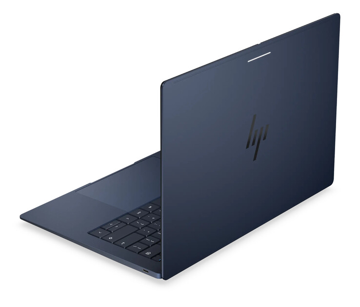 The HP Googlebook 14 also features a haptic trackpad and a rear-facing Glowbar.