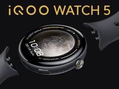 The iQOO Watch 5 relies upon a proprietary watch band style like many of its rivals. (Image source: Vivo - edited)