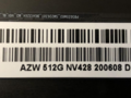 Silicon Motion AZW 512G NV428 SSD Benchmarks