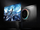 The 'Glare Free technology' applied to the Odyssey OLED G6 G60SD is said to be 61% less glossy than conventional AGLR film. (Image source: Samsung)