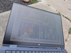 Outdoors under bright overcast