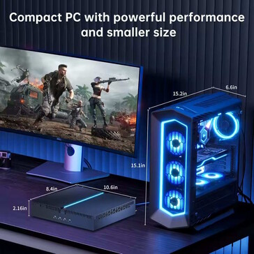 The B21 is a compact desktop computer  (Image source: Partaker)