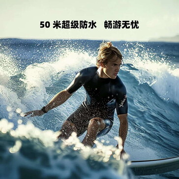 Use in water is possible.