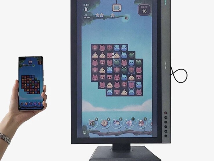 Image content can be transmitted wirelessly. (Image source: Dasung)