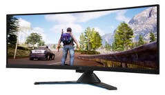 The Legion Y44w is a massive 43.6-inch Ultrawide with a 144 Hz refresh rate. (All images via Lenovo)